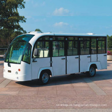 Venta caliente 14-Asientos Electric City Bus con puertas en venta (DN-14F)